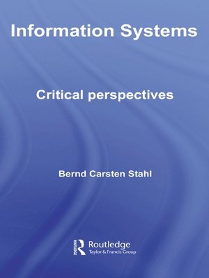 cover image of Information Systems